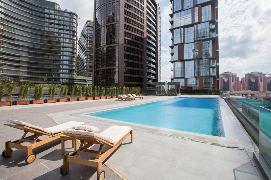 Residence Retro9 B-Blok Atakoey Apart 2 Rooms Wifi Pool اسطنبول المظهر الخارجي الصورة